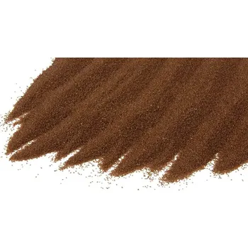 Radost v písku Dekorační barevný písek - HNĚDÁ Hmotnost: 250g