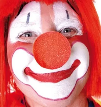 Karnevalový doplněk Smiffys Molitanový klaunský nos červený