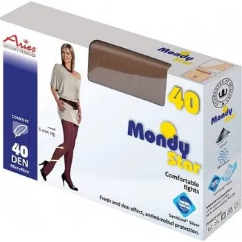 ARIES,a.s. punč.kalhoty MondyStar 40DEN / 164-170cm tělová Ostatní: bronzová/1302, Velikost: 164-170