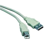 PremiumCord USB 2.0 3 m šedé