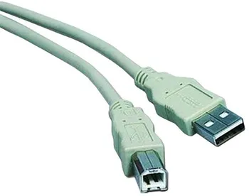 Datový kabel PremiumCord USB 2.0 3 m šedé