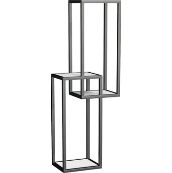 police OXO Alu - samostatná police 44 cm, stříbrná OALU 44/119 S