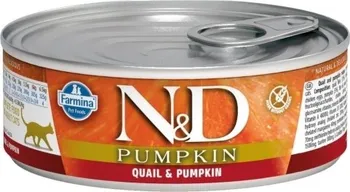Krmivo pro kočku N&D Cat Pumpkin Adult Quail/Pumpkin 80 g