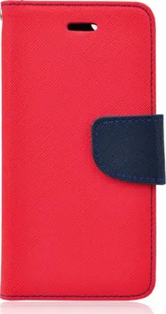 Pouzdro na mobilní telefon Mercury Fancy Book pro Samsung J320 Galaxy J3 2016 modré/červené
