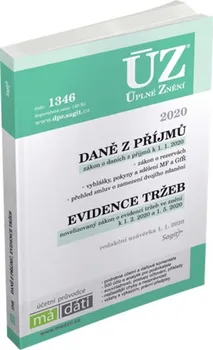 ÚZ 1346: Daně z příjmů, evidence tržeb 2020 - Sagit (2020, brožovaná)