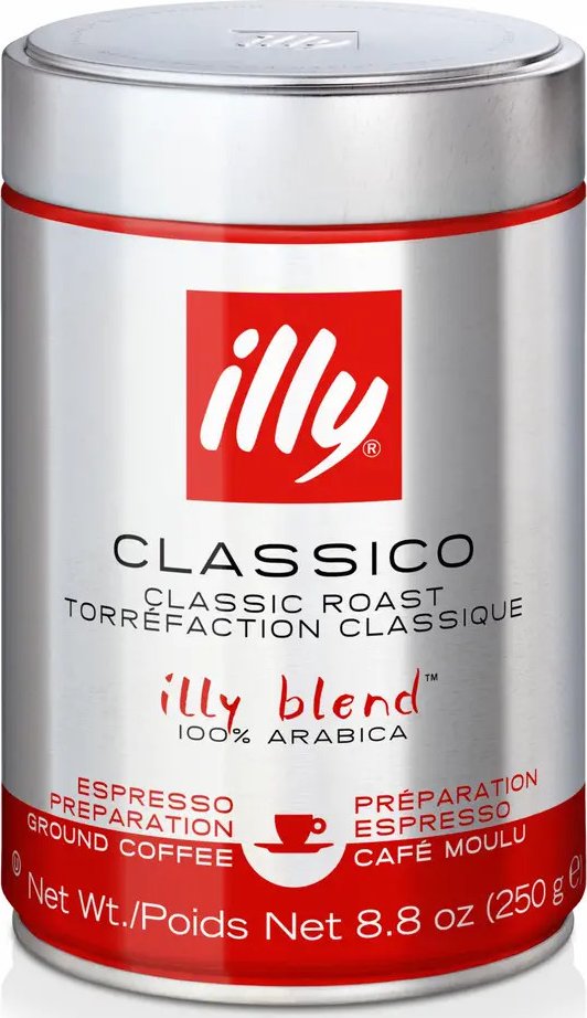 Illy Espresso mletá káva 250 g