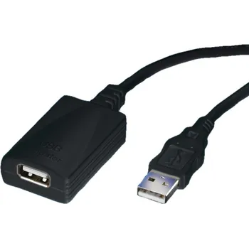 Datový kabel Roline USB 2.0 5m černý