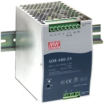 Zdroj - 60 Wattů/DIN - 12 voltů - zdroj stejnosměrného napětí 60 Wattů Z-LREG-008