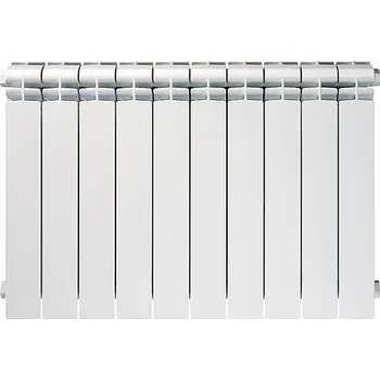 Radiátor Hliníkový radiátor LIPOVICA ORION - 500 - 22 článků, spodní připojení PLUS, pravé, přímé, výkon 2816 Wattů O5229016PLPP + 20 let záruka