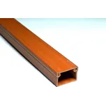 lišta vkládací LV 18x13 imitace dřeva, tmavá (2m)