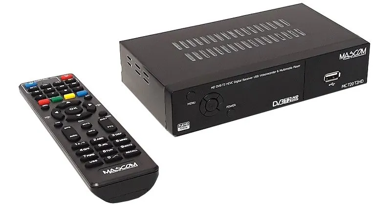 Mascom MC720T2 set-top box s ovladačem