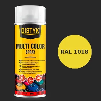 Barva MULTI COLOR SPRAY 400 ml, RAL1018, Zinková žlutá