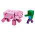 Stavebnice LEGO LEGO Minecraft 21157 Prase s malou zombie