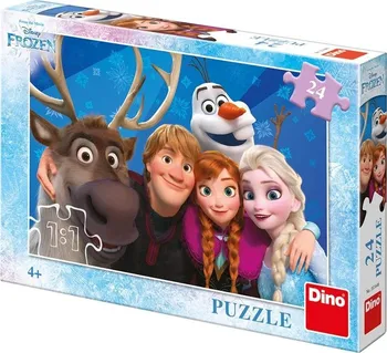 Puzzle Dino Frozen Selfie 24 dílků