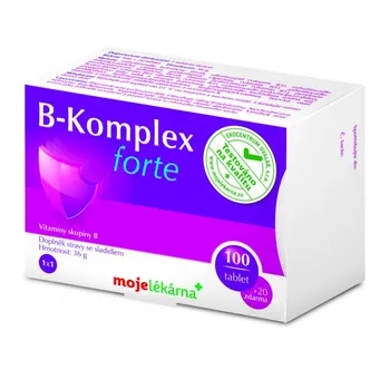 Moje lékárna B-komplex forte 120 tbl. Moje lékárna B-komplex forte 120 tbl.