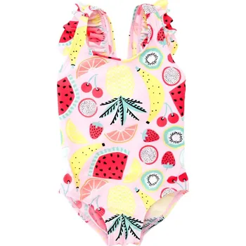 Dívčí plavky Čína Melounové plavky Věk: 3T, Motiv: jednodílné 2