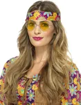 Smiffys Hippie brýle lenonky žluté
