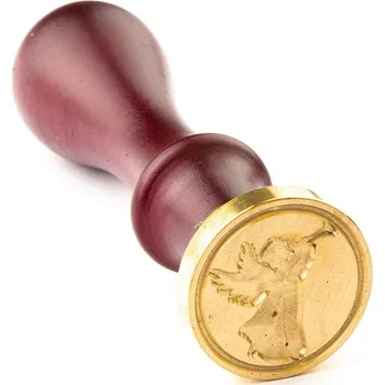 Sběratelství Ruční razidlo (pečeť) do vosku - Vánoční motiv anděl