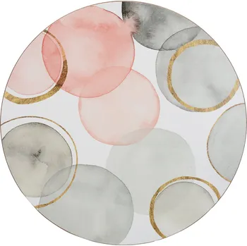 prostírání Creative Tops, Anglie Creative Tops - Korkové prostírání Gilded Spheres kulaté 29*29 cm - 4 ks v sadě Barva: jako na obrázku, Velikost: 29x29