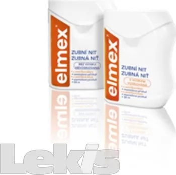 Zubní nit Elmex zubní nit s voskem 50m