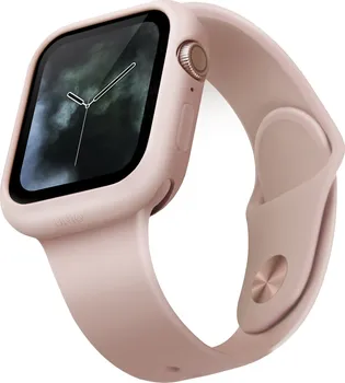 Příslušenství k chytrým hodinkám Uniq Lino pro Apple Watch 44 mm ochranný kryt Blush