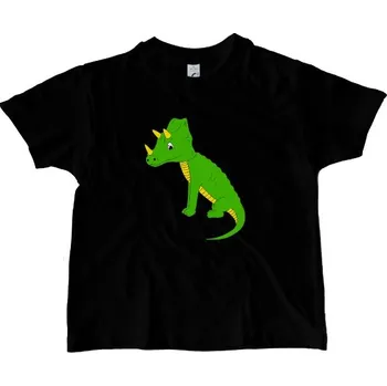 Pánská móda Tričko s potiskem Triceratops na triku dětské