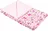 New Baby Dětská deka Minky s motýly 80 x 102 cm, růžová
