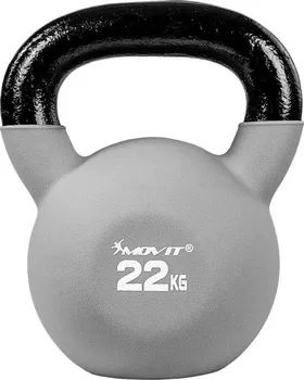 Movit Kettlebell činka šedá 22 kg