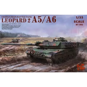Plastikový model Border Model 1/35 Leopard 2A5/A6 (A5 A6 Early & A6 Late)