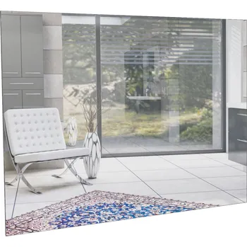 Zrcadlo Austin - zrcadlo 100x70 s LED podsvětlením, hliníkový rám AU ZS 100