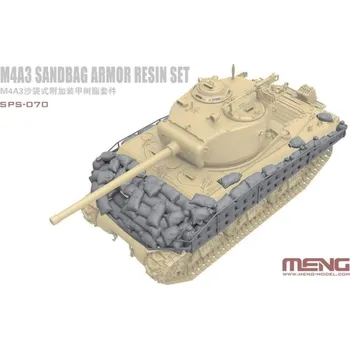 Plastikový model Meng 1/35 M4A3 Sandbag Armor Resin Set