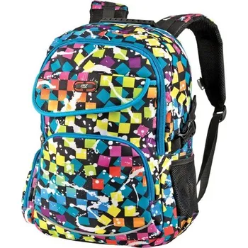 Školní batoh Easy Školní batoh 46 x 35 x 15 cm barevné kostky