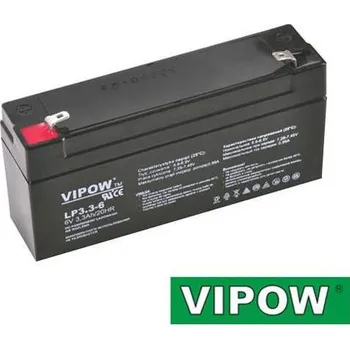 Baterie Olověná 6V/ 3,3Ah VIPOW Bezúdržbový Akumul