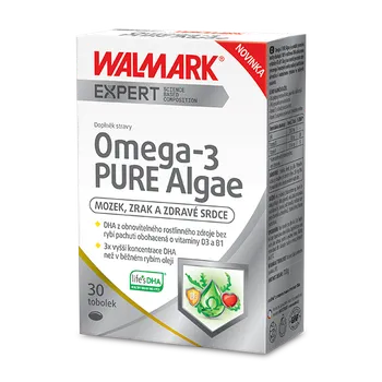 Speciální výživa Walmark Omega-3 PURE Algae 30 tobolek