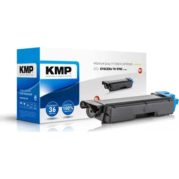 Počítač KMP K-T68 - Kyocera TK-590C XL - azurový toner KMP