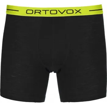 Ortovox 105 Ultra Boxer M Black raven L Pánské termo spodní prádlo Ortovox 105 Ultra Boxer M Black raven L
