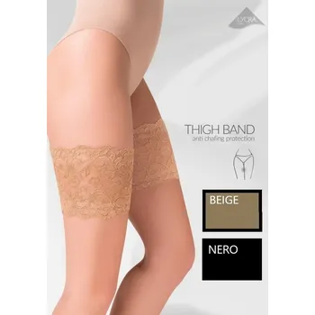 Dámské punčochy Dámský samodržící stehení pás BANDALETKY krajkové (CODE 509)
