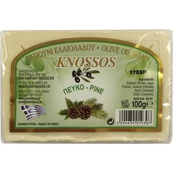Mýdlo Knossos přírodní olivové mýdlo borovice 100 g