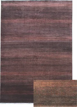 Koberec Diamond Carpets DC-MCN Black/Rust 365 x 457 cm