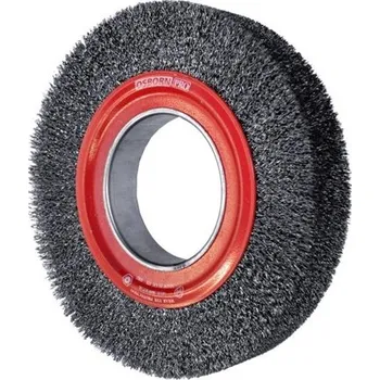 Metallkraft® 3730260 Drátěný kotouč vlnitý na ocel 250 x 30, Ø drátu 0,2 mm