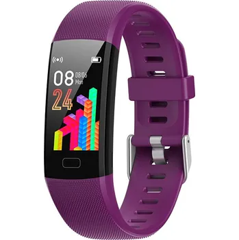 Fitness náramek Deveroux MY10, fialový