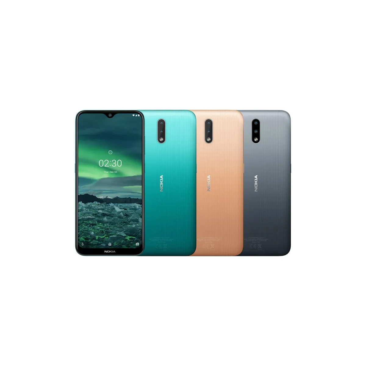 Barevné varianty Nokia 2.3