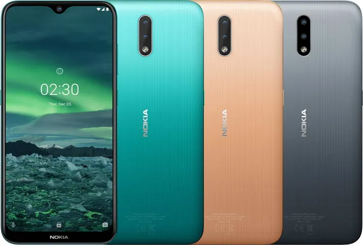 Barevné varianty Nokia 2.3