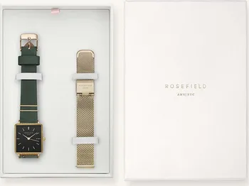 Dárkový set hodinek Rosefield The Boxy BFGMG-X237
