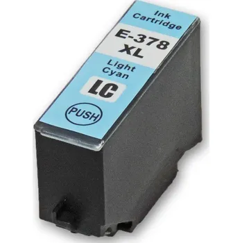 Epson 378XL T3795 světle azurová (light cyan) kompatibilní cartridge