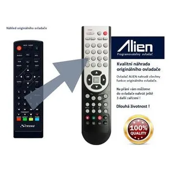 Dálkový ovladač Dálkový ovladač ALIEN STB Strong SRT 8222