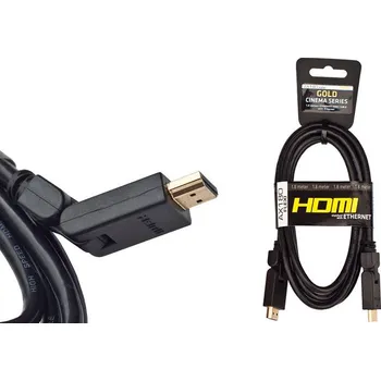 Video kabel Kabel HDMI 1,8m Opticum Flexi úhlový (1.4 – Ethern