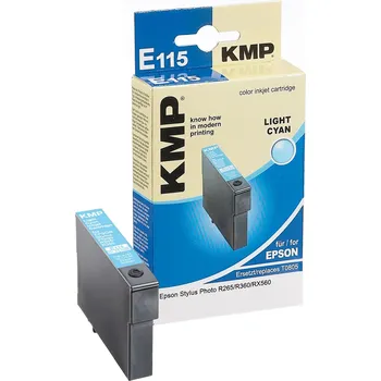 Počítač KMP E115 - Epson T080540 - azurová foto inkoustová náplň KMP