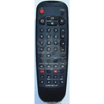 Dálkový ovladač PANASONIC EUR51851 dálkový ovladač - vzhled jako