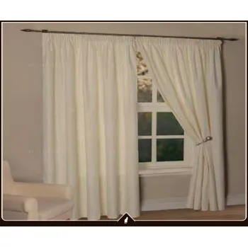 Sprchový závěs Kusový závěs - Len krémová, výška 140 až 300 cm, šířka 140 cm (Závěsy jsou vyrobeny z neprůhledné látky - gramáž 260g/m2 !)